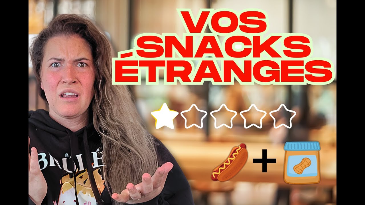 S1-E3/ ON TESTE LES SNACKS &Eacute;TRANGES DE MES ABONN&Eacute;S (....)