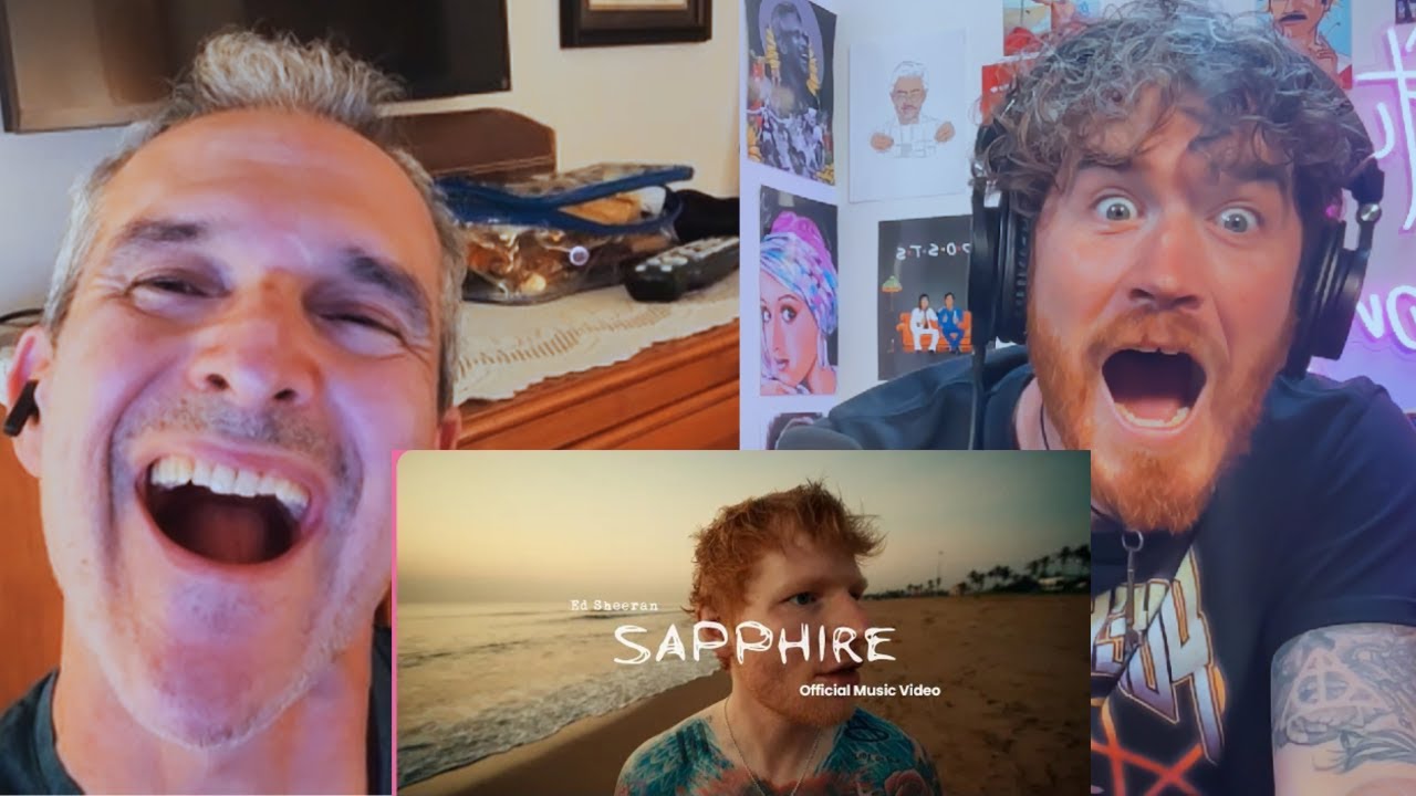 Эд Ширан - Sapphire (Официальный клип) РЕАКЦИЯ!!