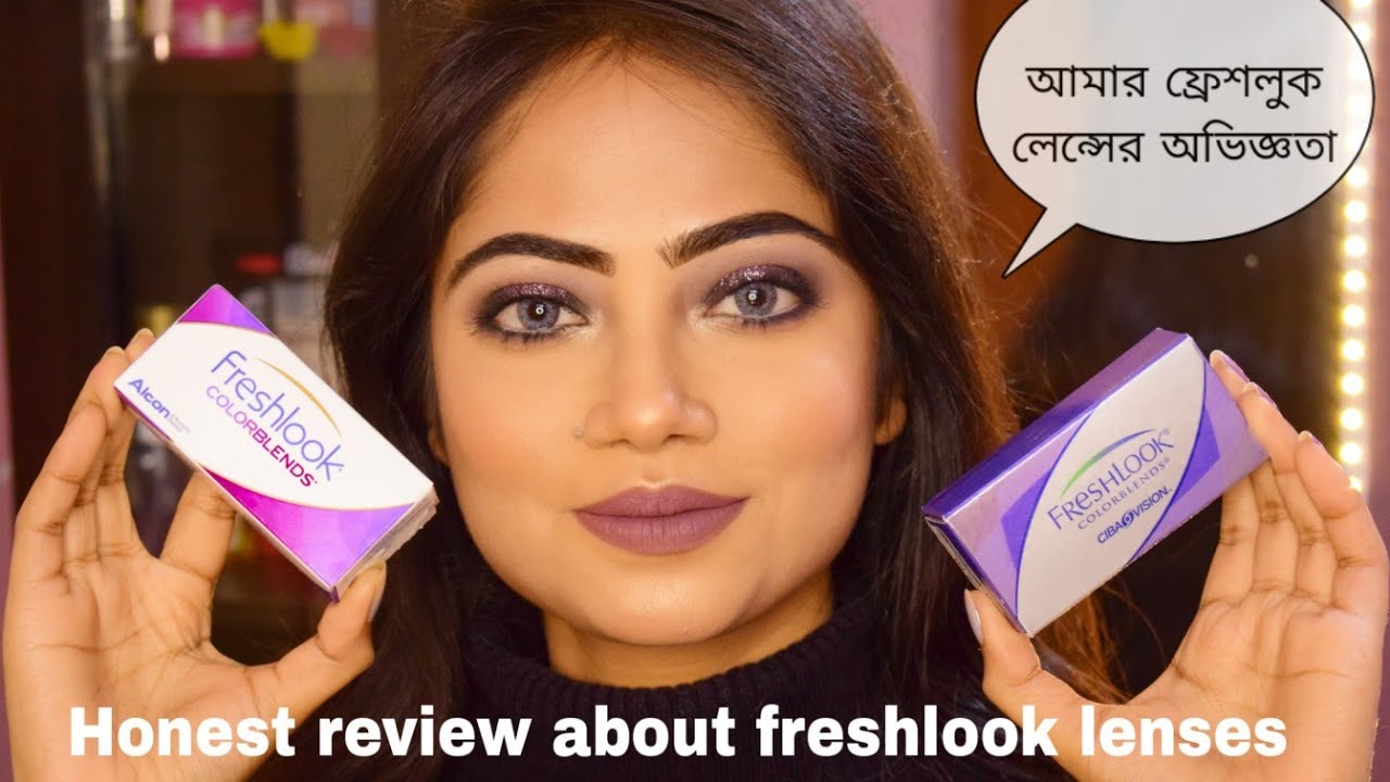 Honest review about freshlook lense