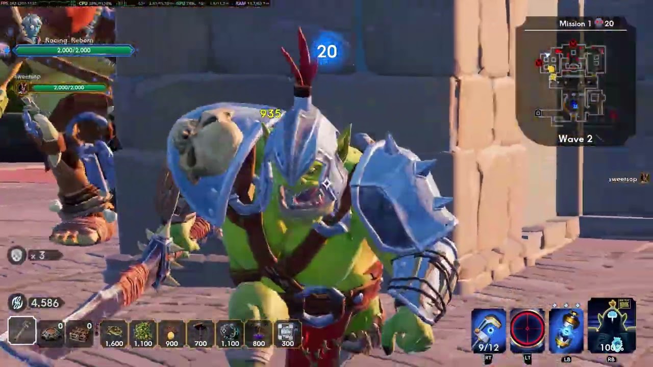 Orcs Must Die! Deathtrap Endurance Castle Courtyards v.2