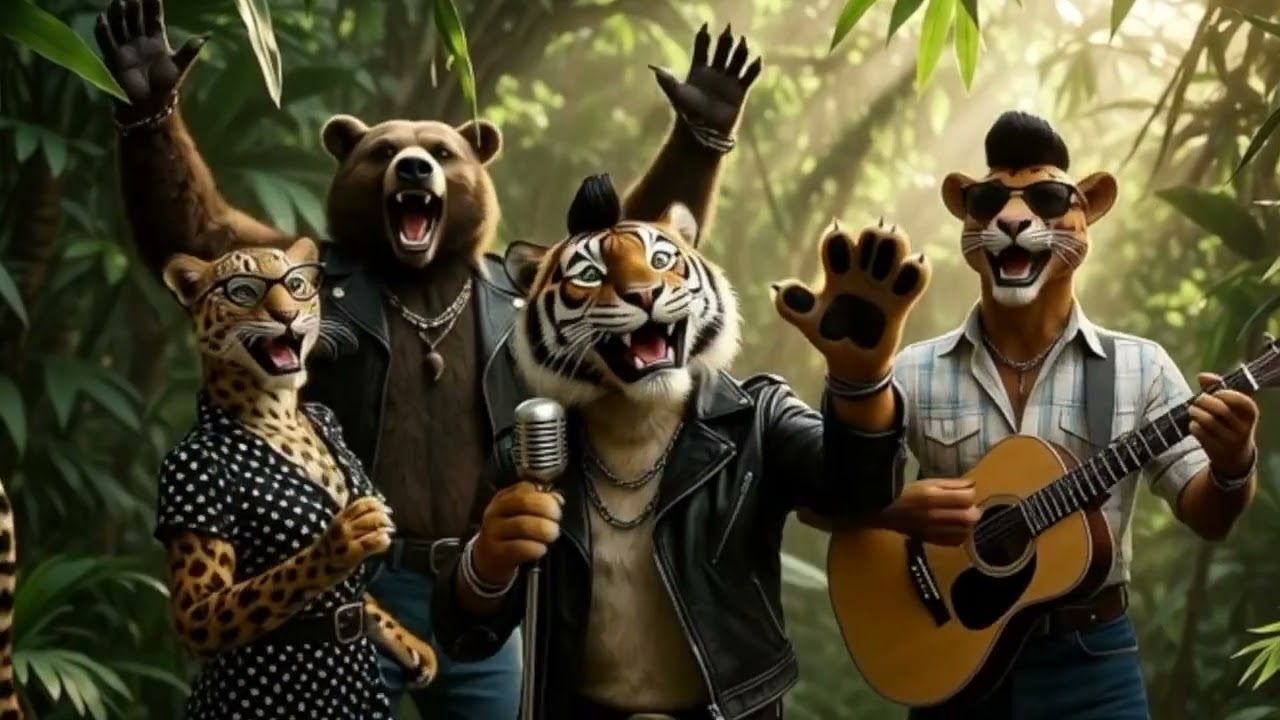 Lee Rocker - Jungle Rock (Official Video)