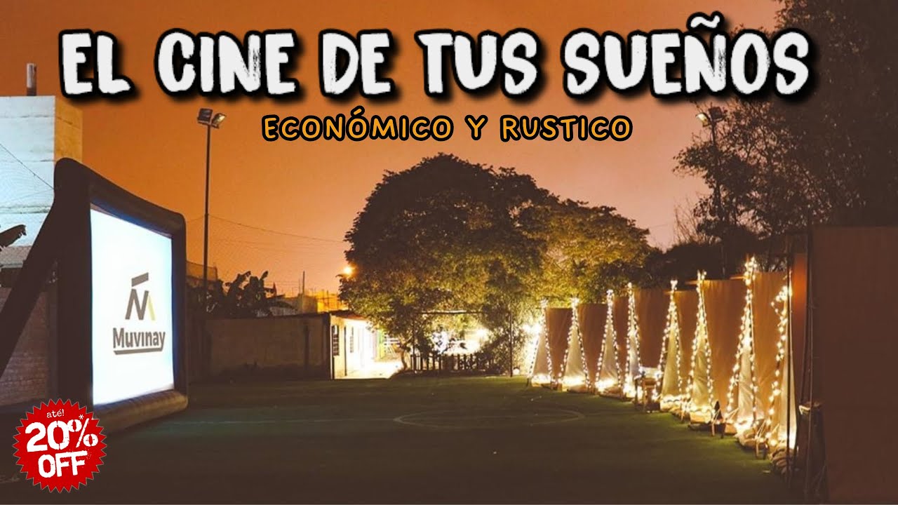 🎥 EL MEJOR CINE Rústico y Campestre de lima | Muvinay