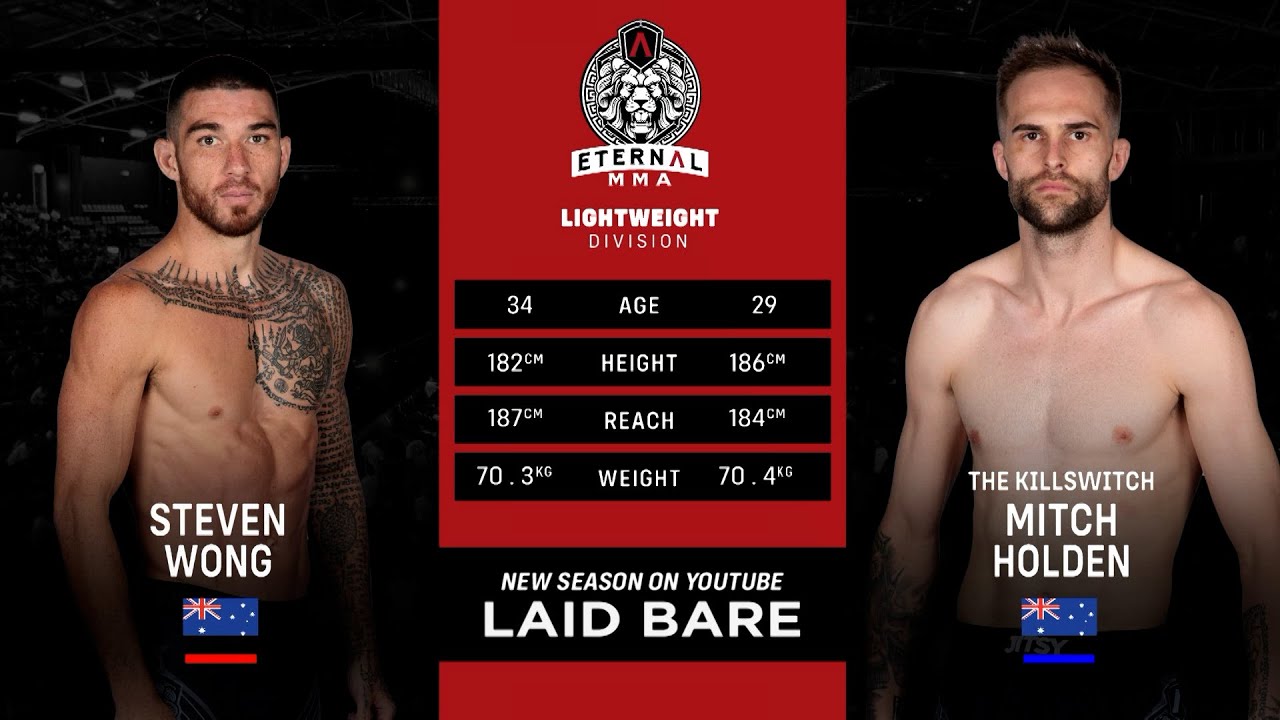 Eternal MMA 89: Steven Wong VS Mitch Holden | FULL FIGHT