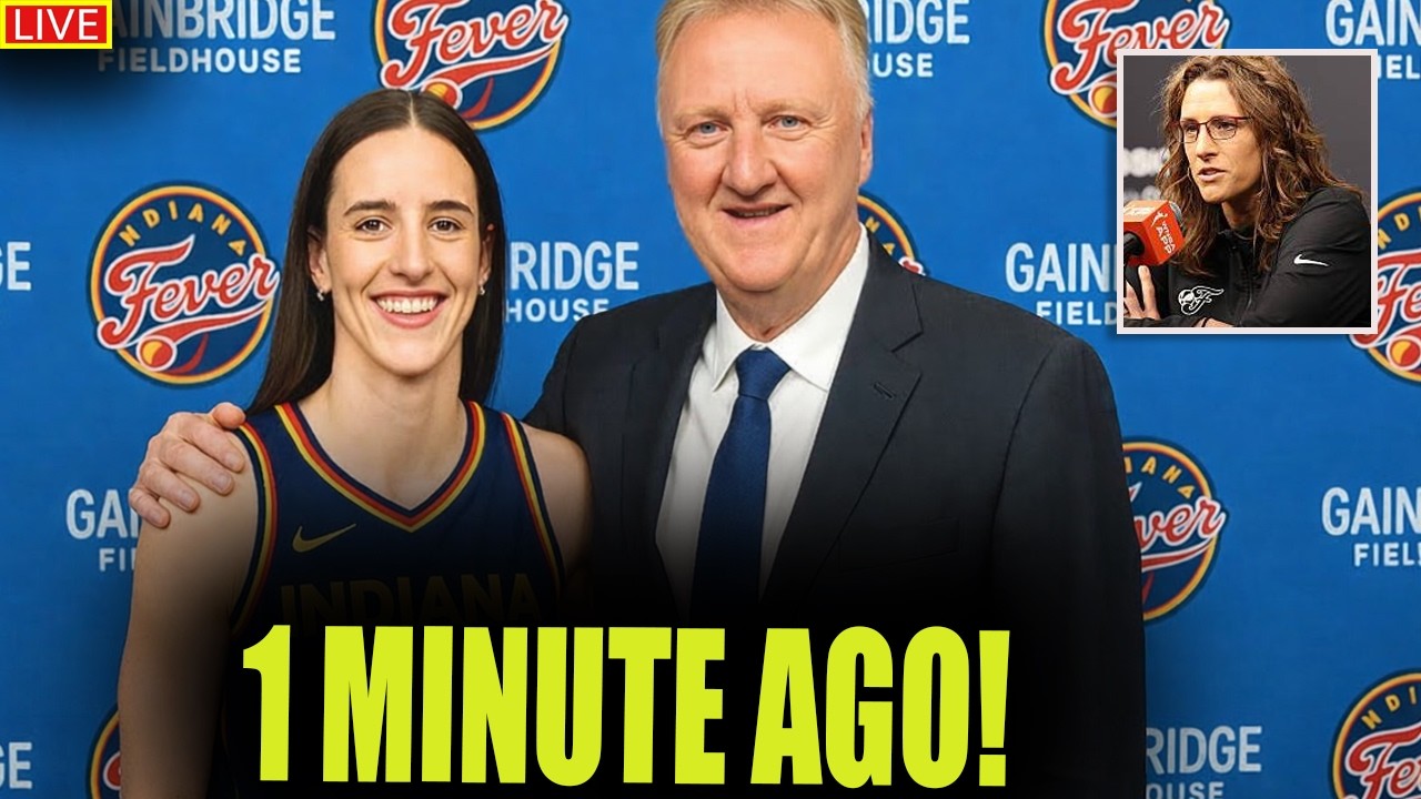 Larry Bird Rumored in Major Indiana Fever Shake-Up — Caitlin Clark at Center of Debate