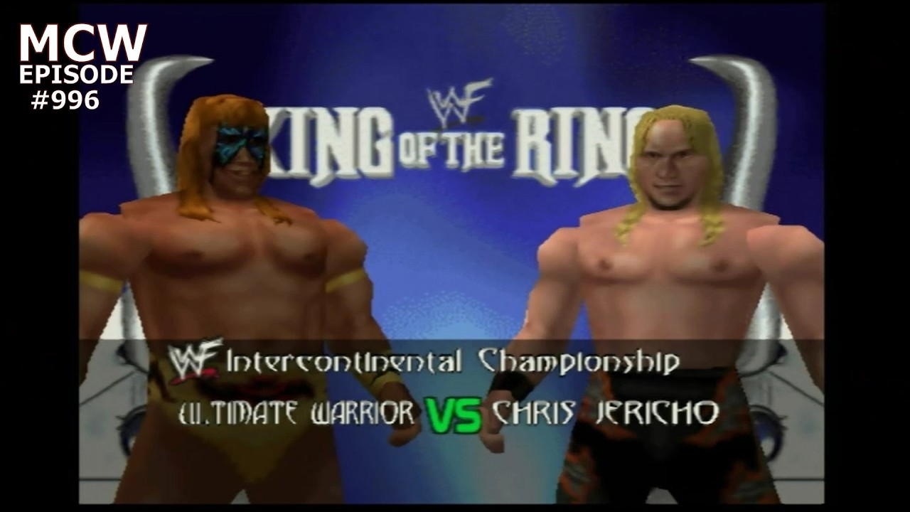 Ultimate Warrior vs. Chris Jericho - WWF Intercontinental Championship - King of the Ring - Ep. 996