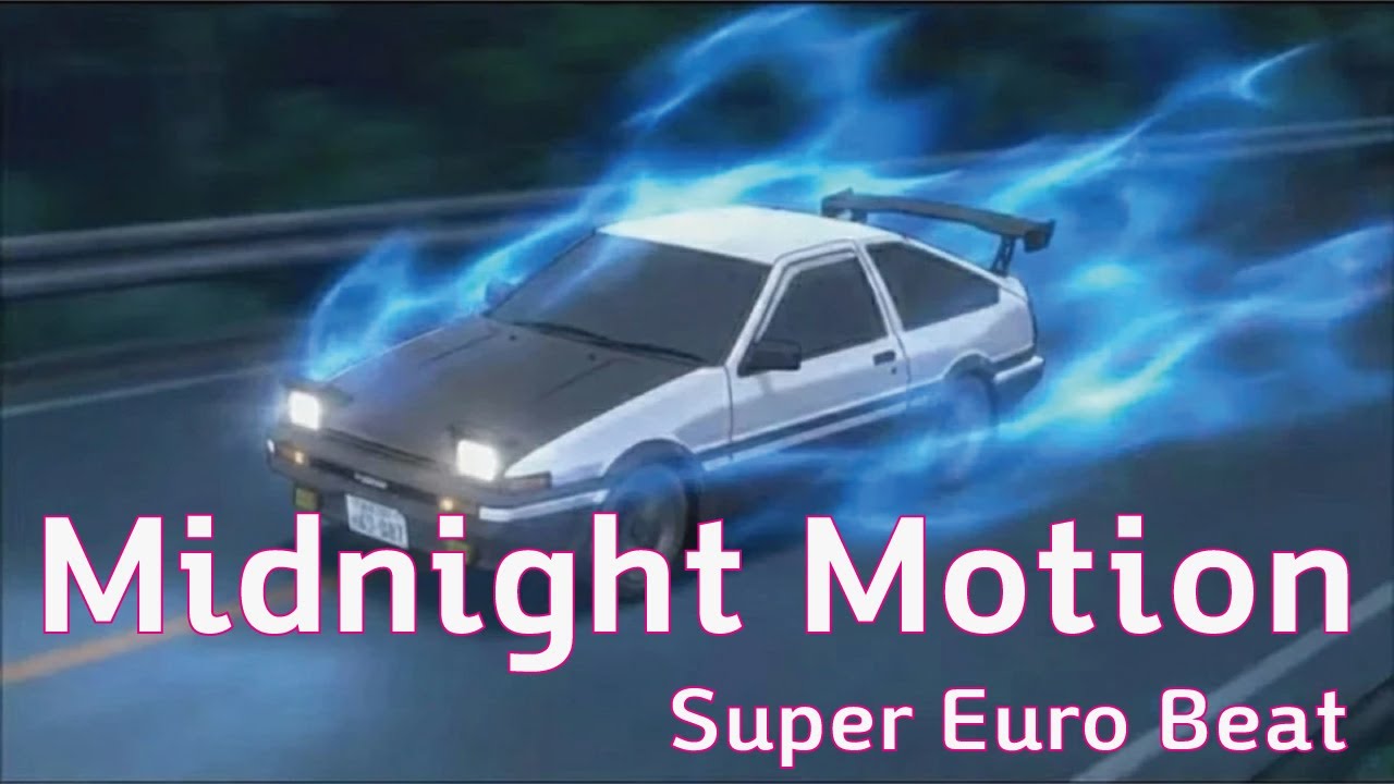 🚗💨 Midnight Motion – Sound Traveler 🎵 | Initial D Style Eurobeat (이니셜D 감성 드라이브)