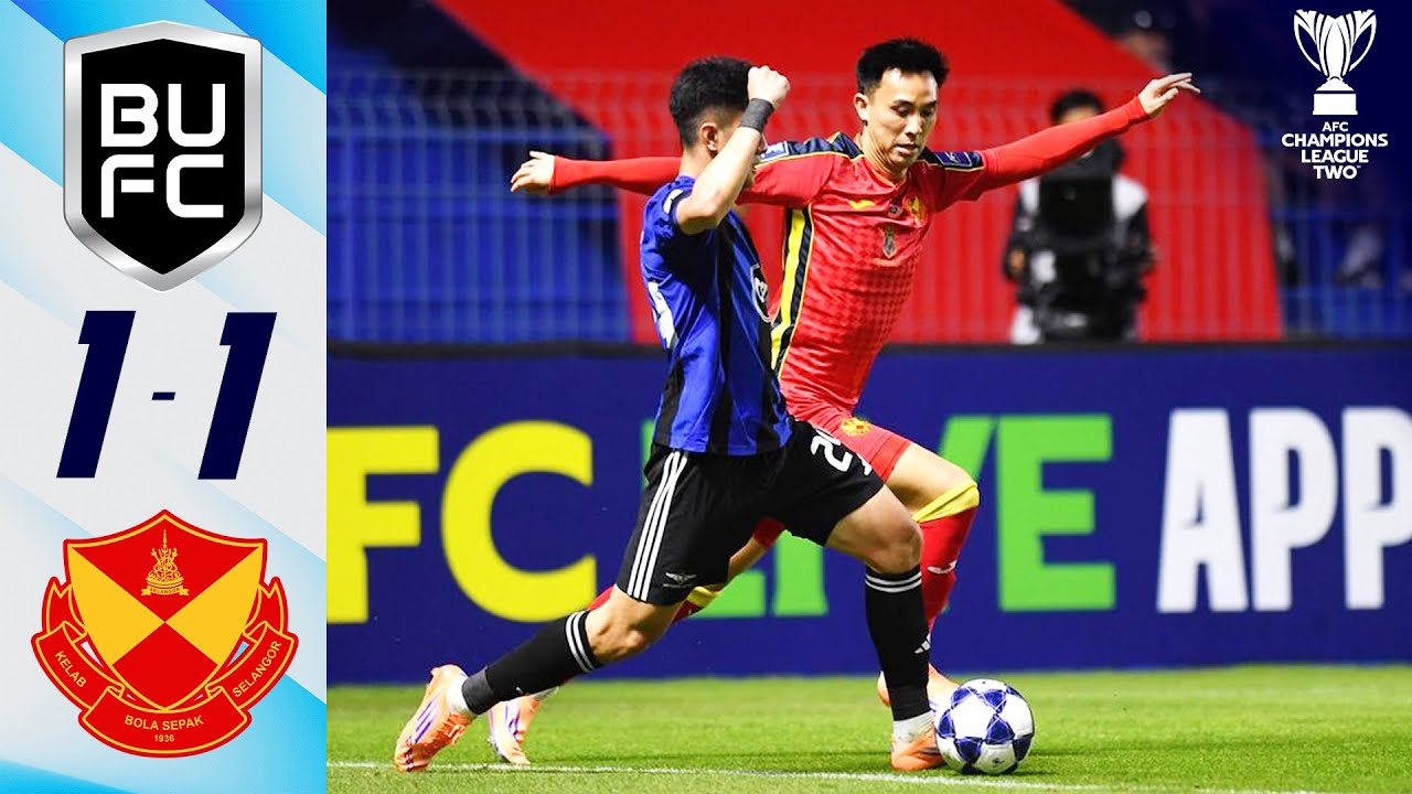 Bangkok denied at the death! | Bangkok United 🇹🇭 vs Selangor FC 🇲🇾 | Highlights ACL Two&trade;