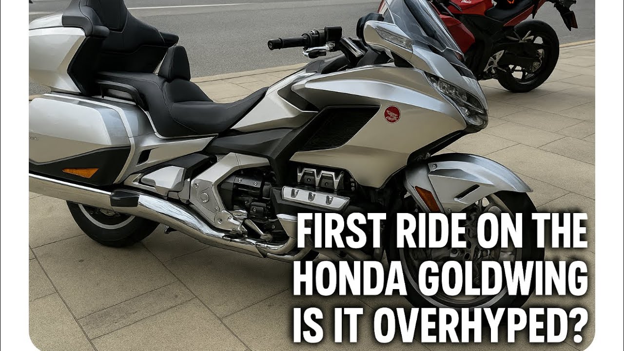 First Ride Ever On A Honda Goldwing GL1800 Tour! First Impressions,Test Ride Review,Am I Convinced??