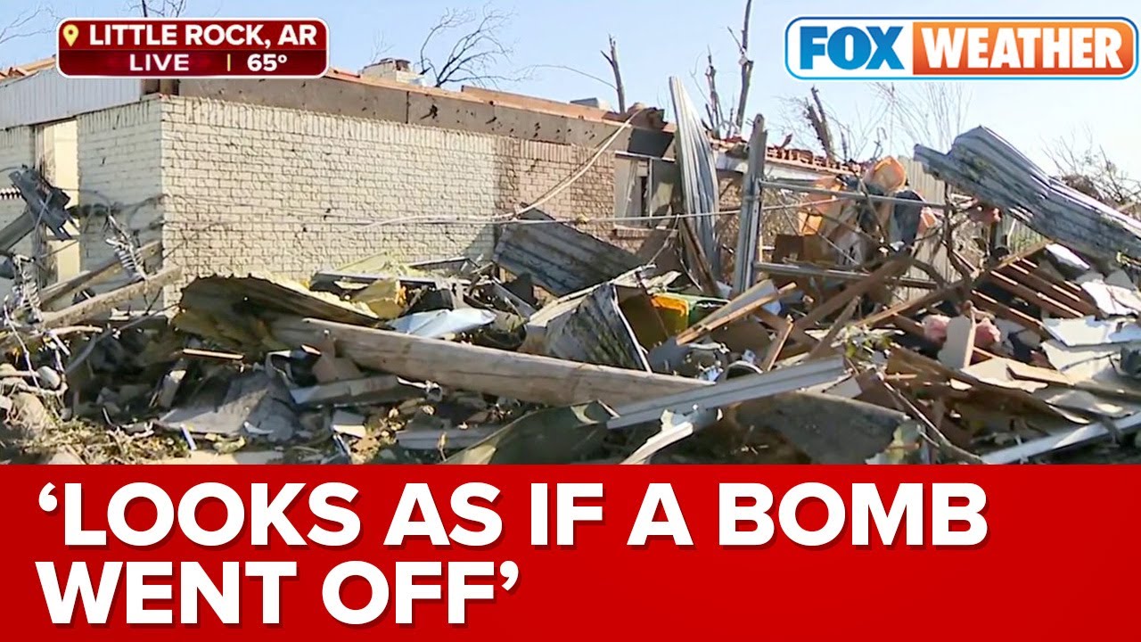 At Least 1 Dead, 30 Injured In Little Rock Area After Tornado Rips Through Arkansas