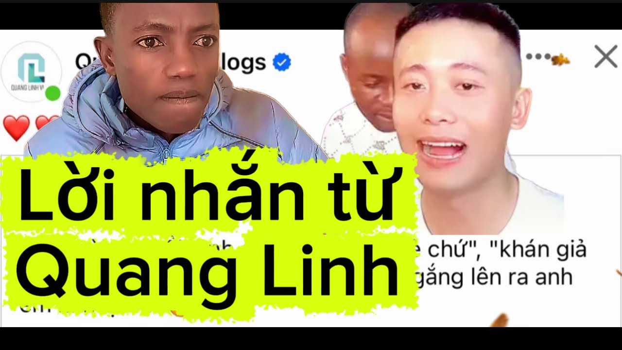 Quang Linh vlog mới nhất :Xúc động lời nhắn của Quang Linh từ trại giam #teamchâuphi #quanglinhvlogs