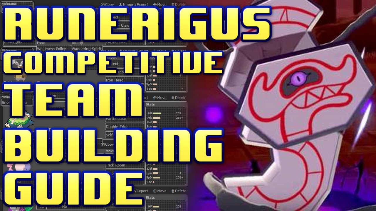 Weakness Policy Runerigus Competitive Team Building Guide! Pokemon VGC 2020 Sword and Shield Battle!