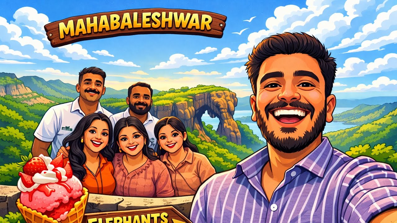 The Best View I had ever scene in Mahabaleshwar ! Vlog 49  