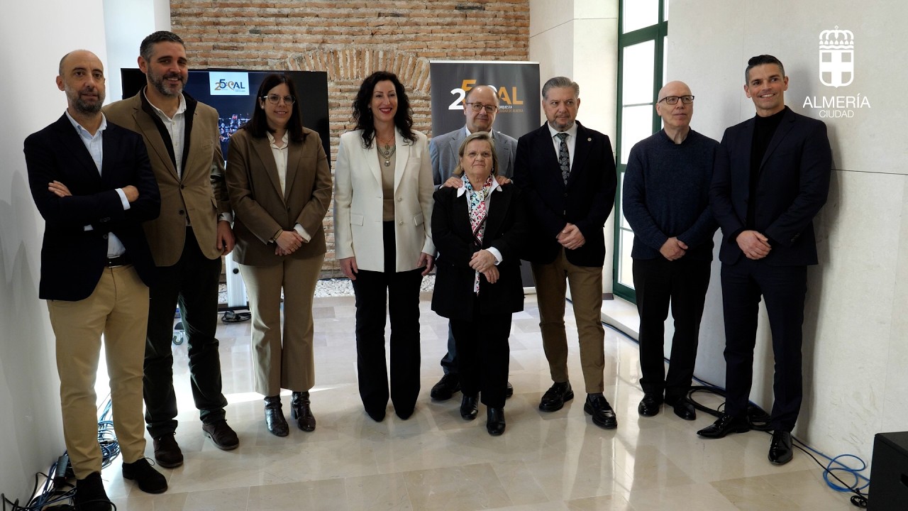 Presentación de la programación de actividades con motivo del 25 aniversario de la OCAL