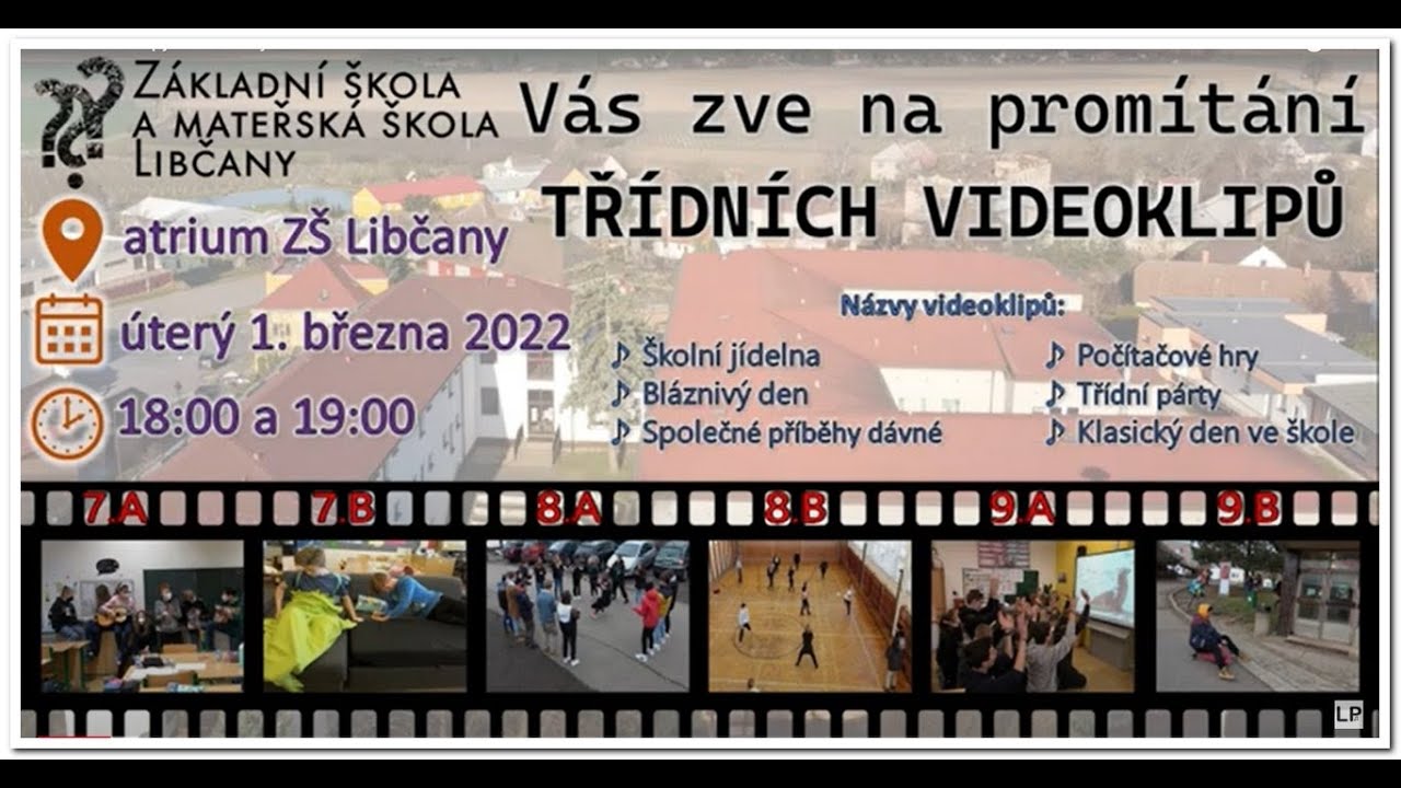 Třídní videoklipy ZŠ Libčany