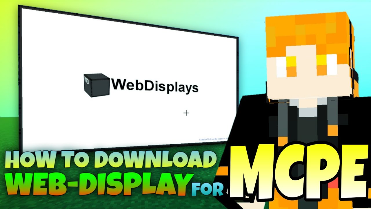 Can We Download WebDisplays Mod in Minecraft Pocket Edition?