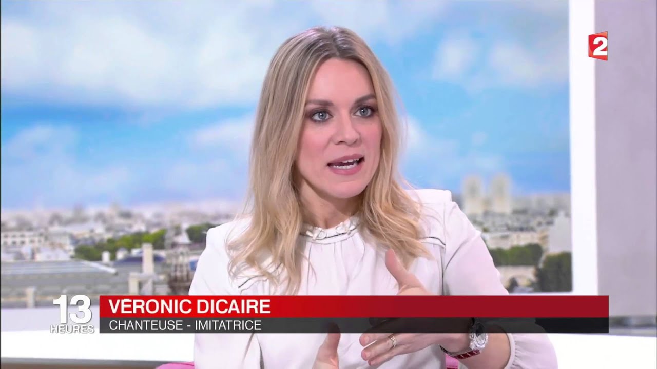 Veronic DiCaire - JT France 2 (13h) - 4/01/2016