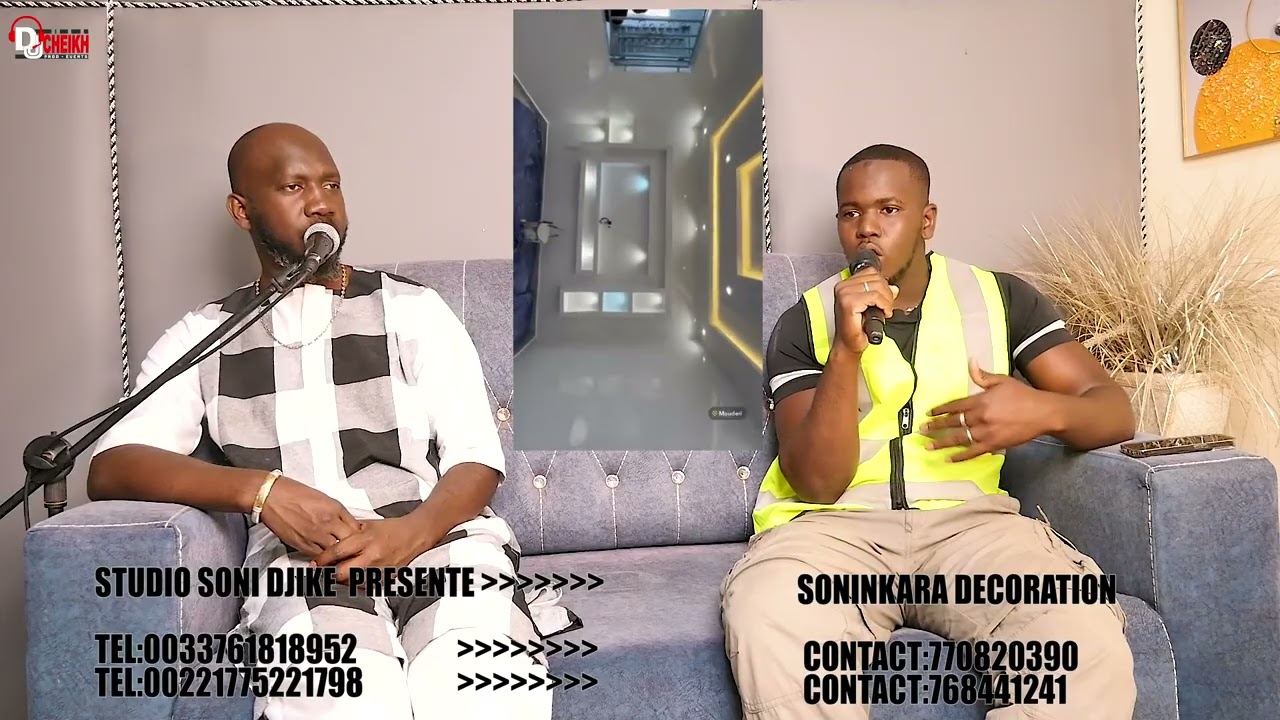 STUDIO SONI DJIKE PRESENTE LE -GRAND DECORATEUR- SILLY DIA