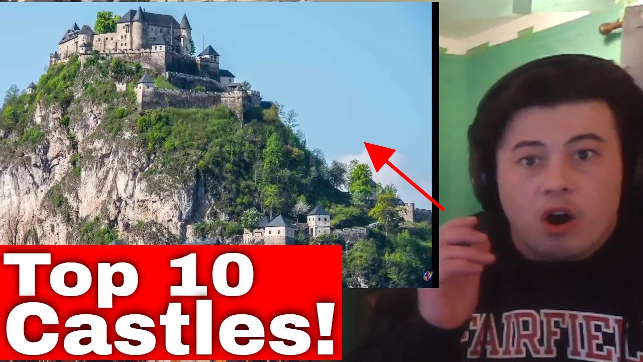 American Reacts Castle Expert's top ten MEDIEVAL CASTLES
