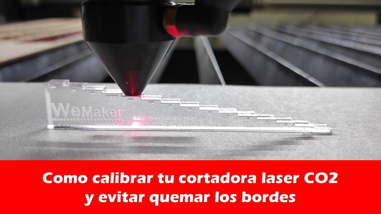 Como calibrar tu cortadora láser CO2 y no morir en el intento 1/2