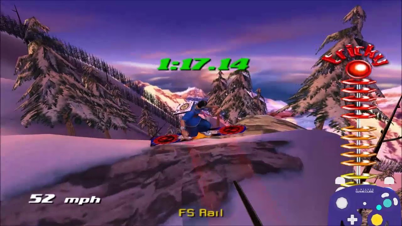 SSX Tricky - Elysium Alps Race (Clean) - 2:56.83