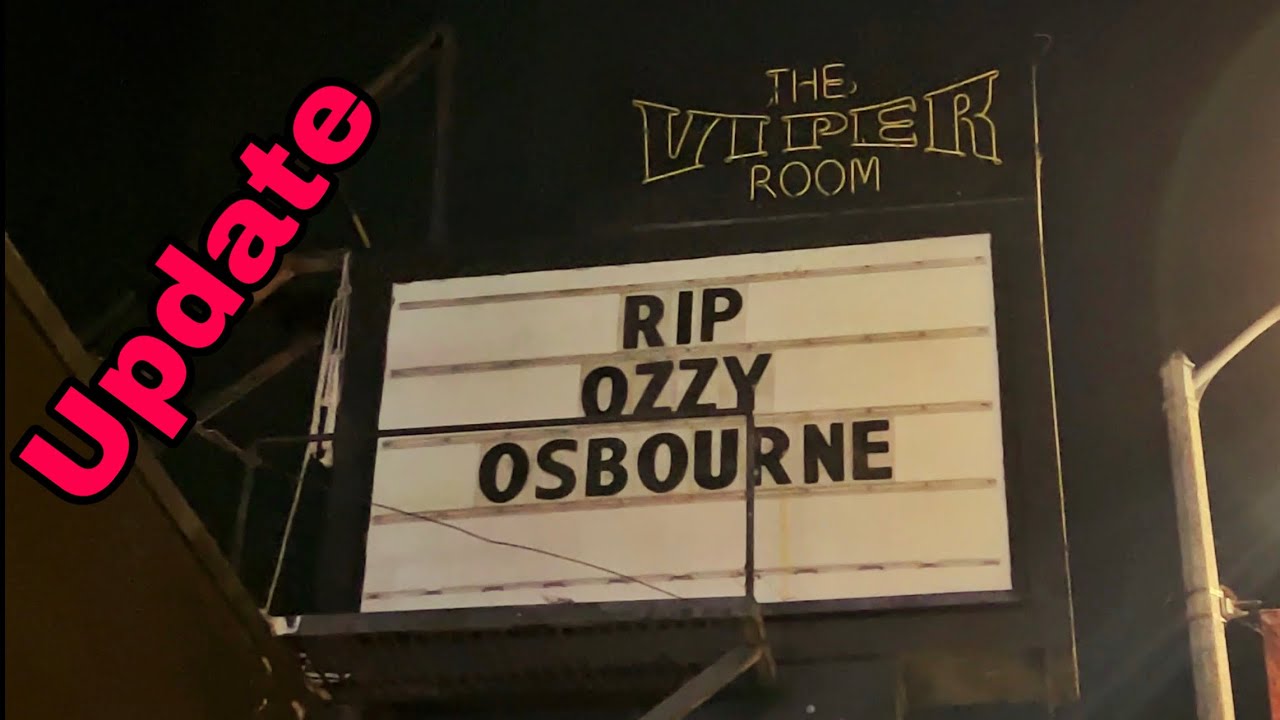 Driving around Hollywood 3.00am // update Ozzys Star on the Walk of Fame Star and the Tesla Diner