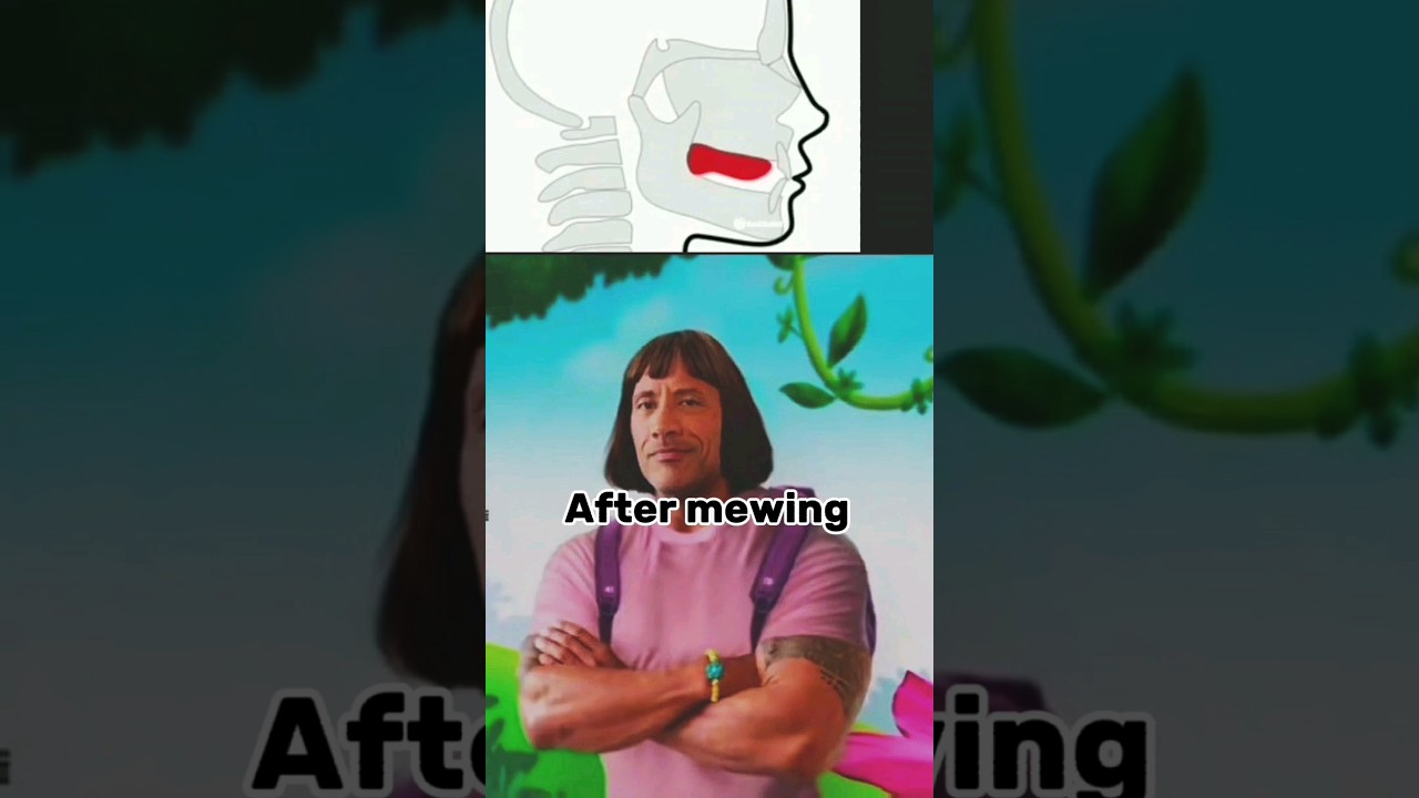 Mewing Transformation #mewing #meme #memes #funny #fluxxwave