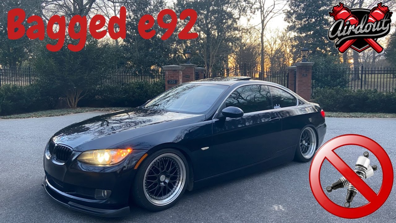 BMW E92 Cheap Bag Setup! - Airdout