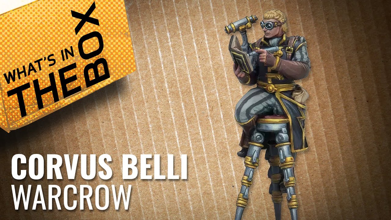 Unboxing: Warcrow - Hegemony Of Embersig Strategos | Corvus Belli
