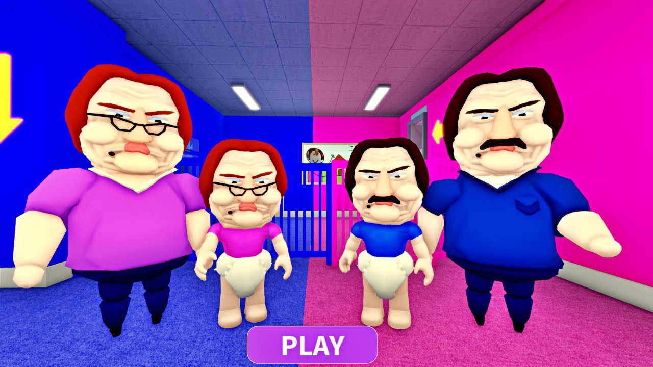 SECRET UPDATE | BOYS VS GIRL BEN AND BABY BEN VS BETTY AND BABY BETTY OBBY Full Gameplay #roblox