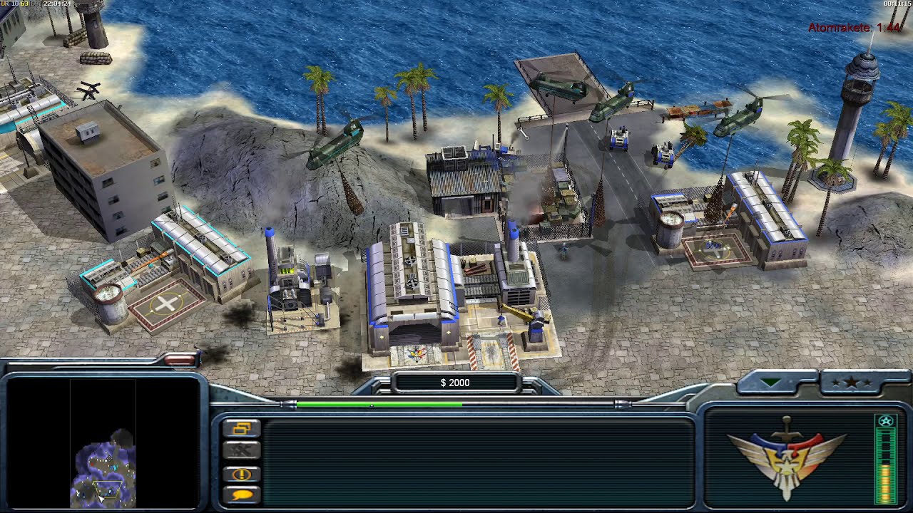 C&C Generals - COOP Mission – USA - North-Korea Conflict