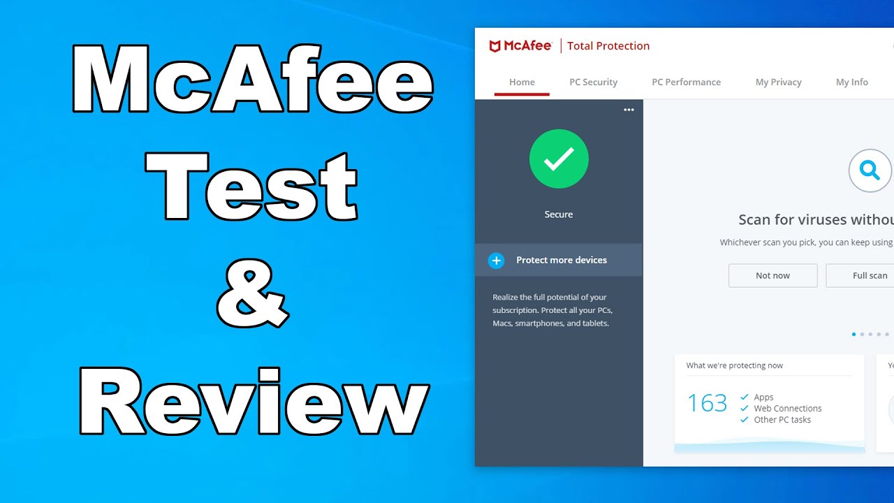 McAfee Antivirus Test & Review 2020 - Antivirus Security Review - High Level Test