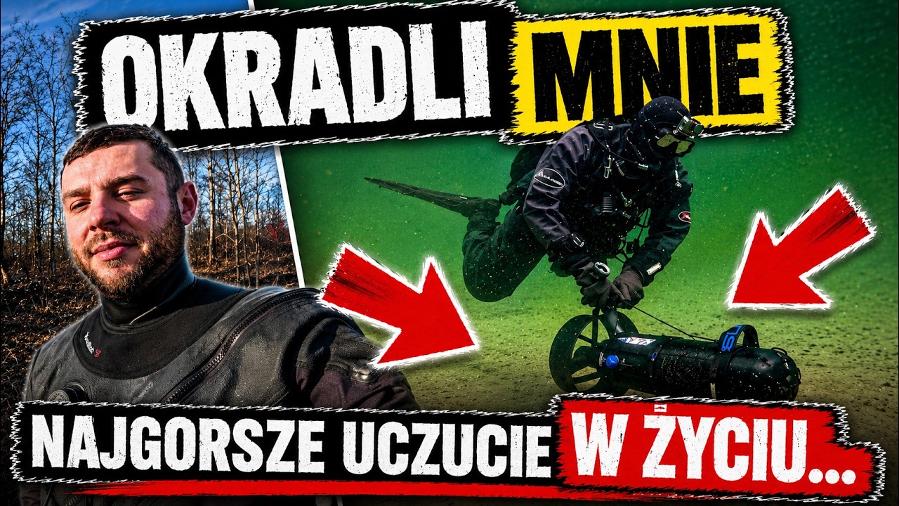 ZOSTAŁEM OKRADZIONY W CZASIE NURKOWANIA! ZABRALI MÓJ NAJDROŻSZY SPRZĘT