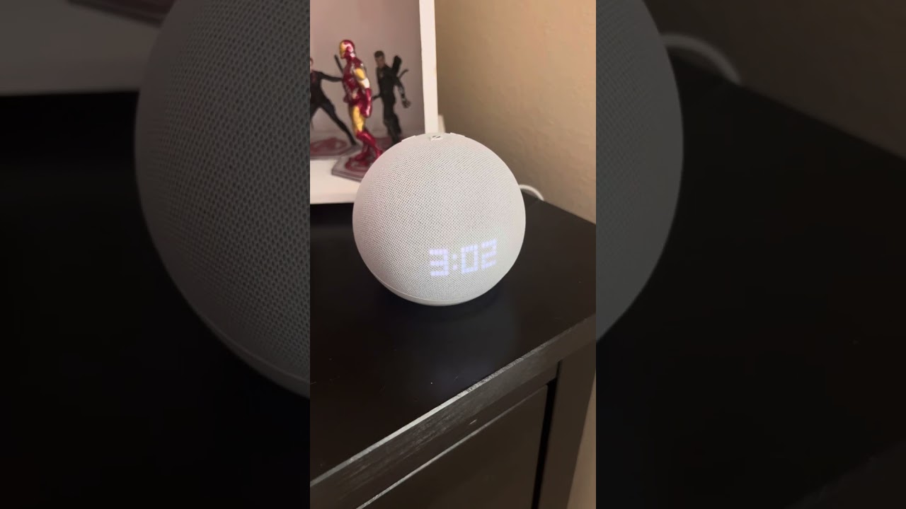 Amazon Echo Dot with clock review