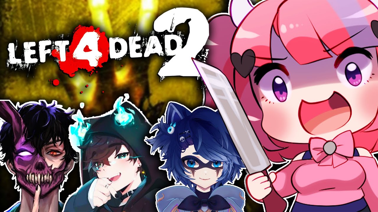 Playing Left 4 Dead 2 ft. Corpse, Sykkuno & Snuffy