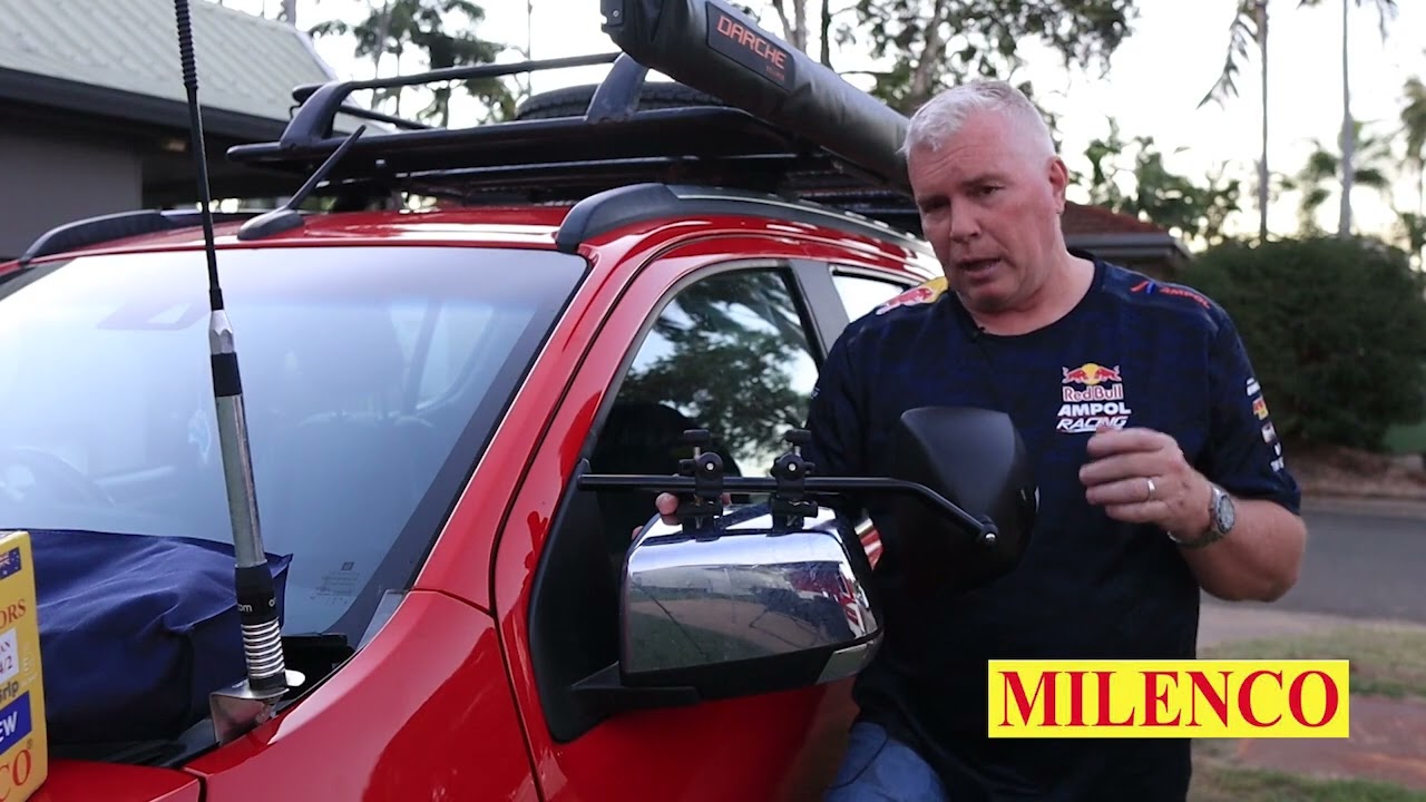 ECC Review: Milenco Grand Aero Towing Mirror Review 2022 ft. Camper Trailers and Hybrid Campers