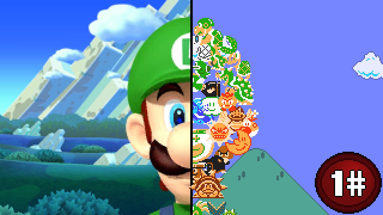 Making Every Level From New Super Mario Bros. U In Super Mario Maker 2! (Part 1: Acorn Plains)