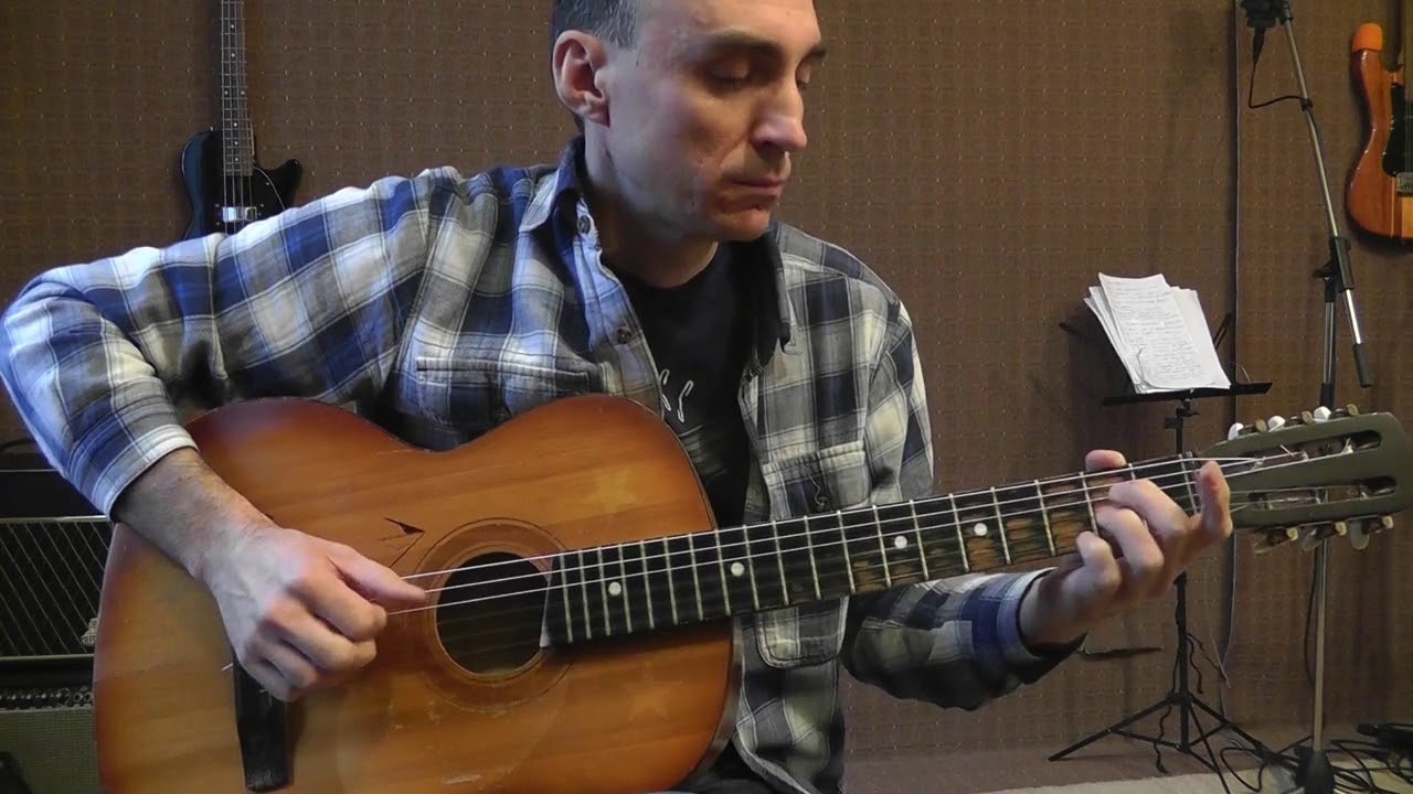 Установка нейлоновых струн. Новая жизнь старой гитары!