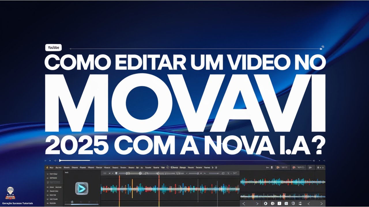 COMO editar um VIDEO no MOVAVI 2025 com á nova IA
