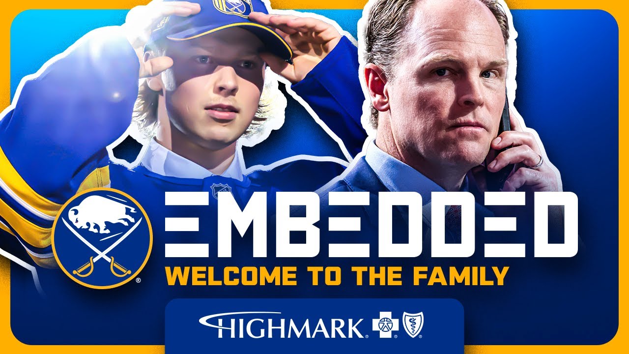 Добро пожаловать в семью | Buffalo Sabres в команде | За кулисами драфта НХЛ 2024 года и программ...