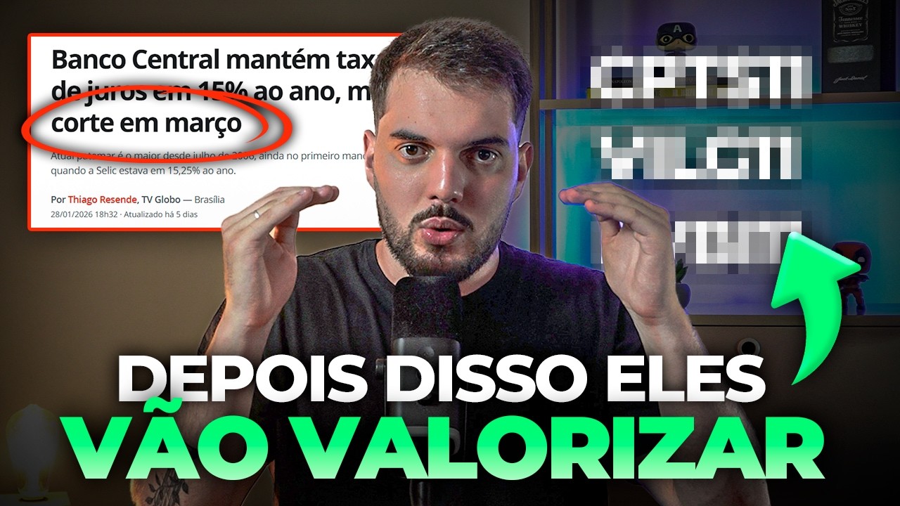 3 FII’S QUE PODEM EXPLODIR EM 2026 COM O CORTE DA SELIC *última chance*