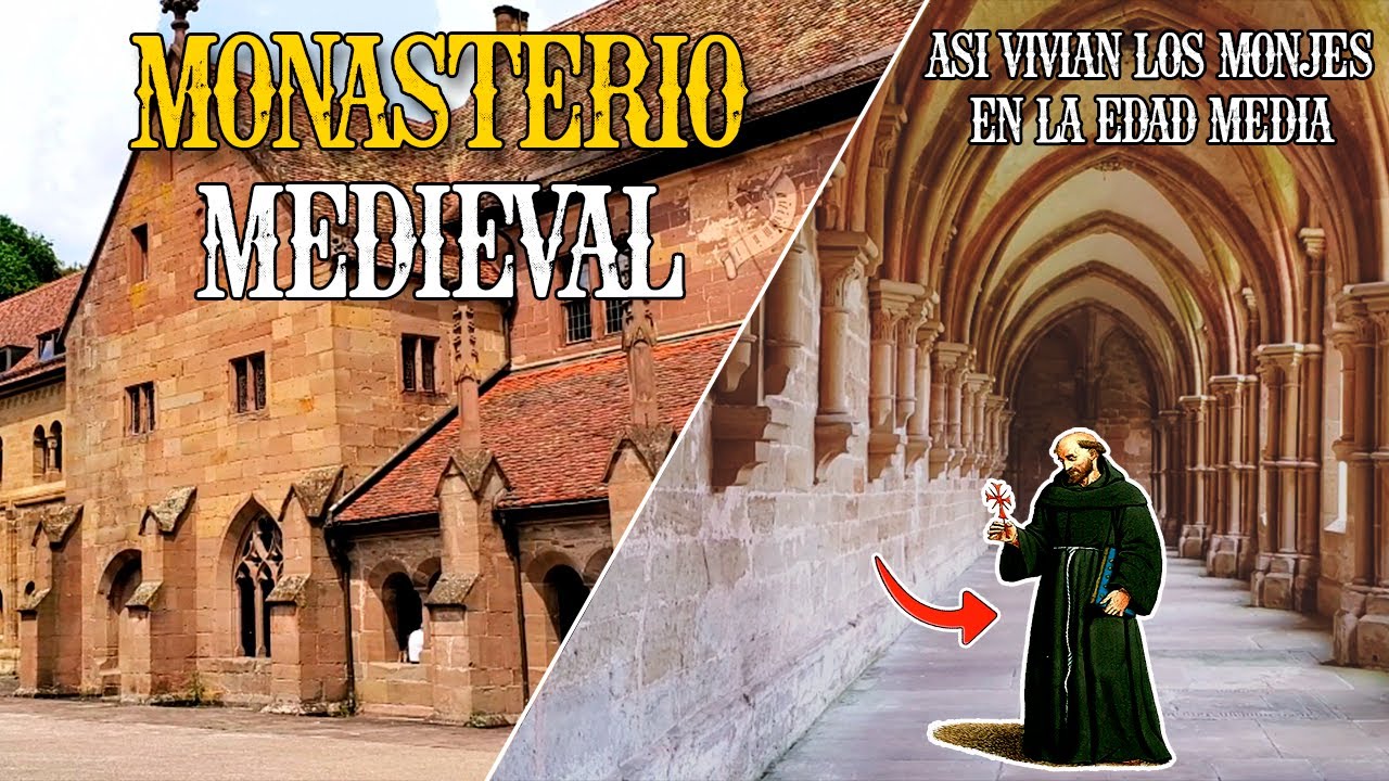 ASI VIVIAN LOS MONJES EN LA EPOCA MEDIEVAL -  MAULBRONN  900 AÑOS DE ANTIGÜEDAD