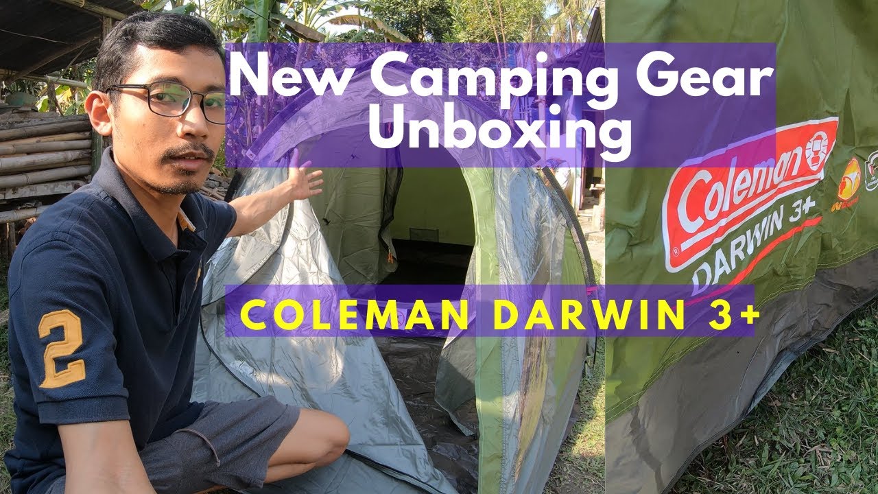 Unboxing My New Camping Gear || Coleman Darwin 3+ #Coleman #ColemanDarwin #Colemantents #Camping