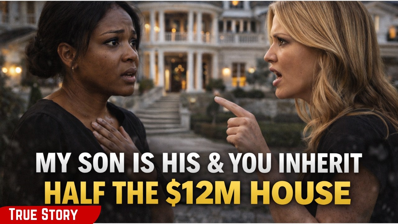 After My Husband's Funeral My Sister Said My Son Is His & I Am To Inherit Half The $12m House