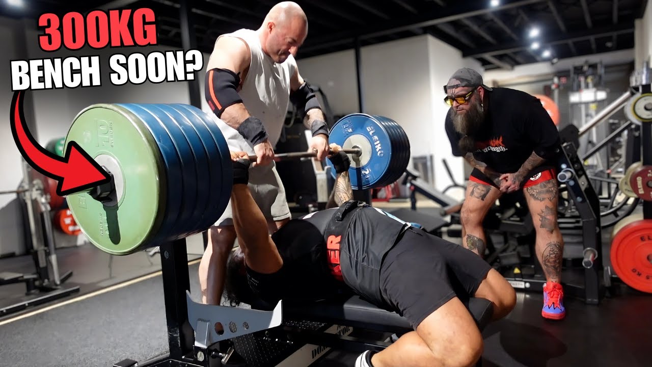 300kg BENCH SOON?! Big Bench Press and Bigger Banter with Vasa and The Australian Strength Coach!