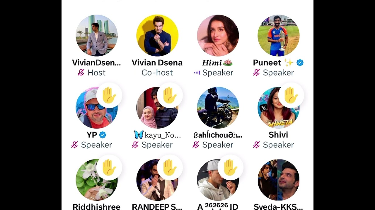 Vivian Dsena talking to fans in Twitter space❤️ (Part 2) #viviandsena #viviandesena #viralvideo