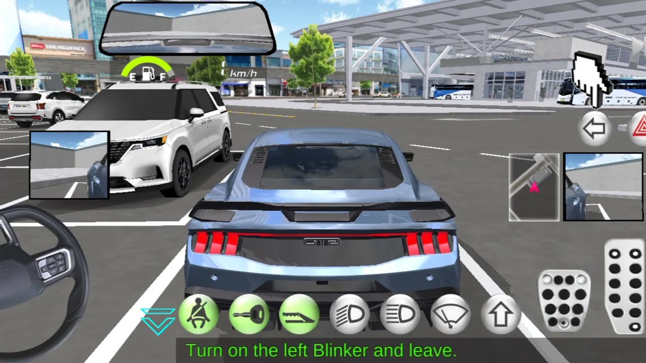 3D Driving Class Simulation || USA Funny 3D Car Officer Refuel His Super Car Gas Crazy Gameplay