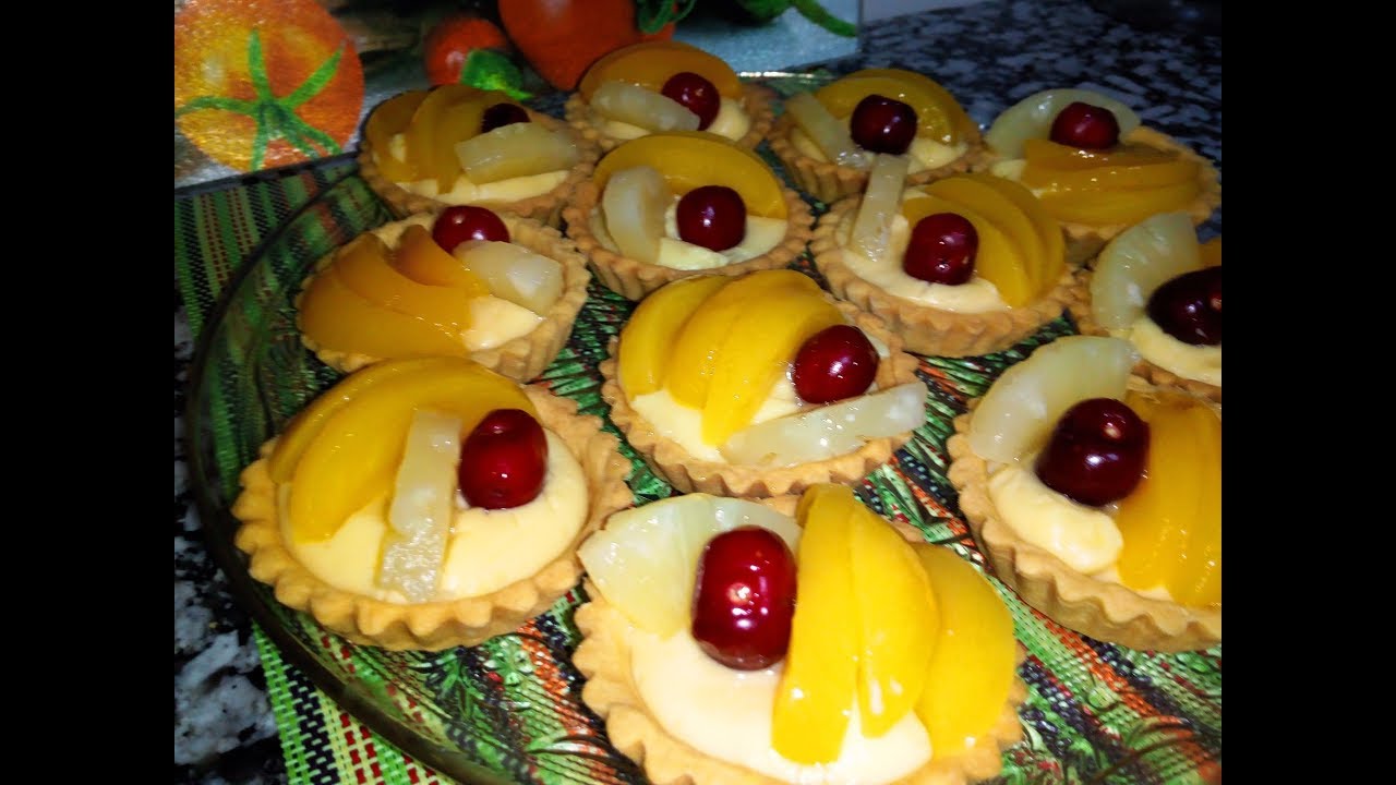 ام خولة تارتولات بالفواكه وكريمة الحلواني هشة و لذيذة جدا لسهرات رمضان