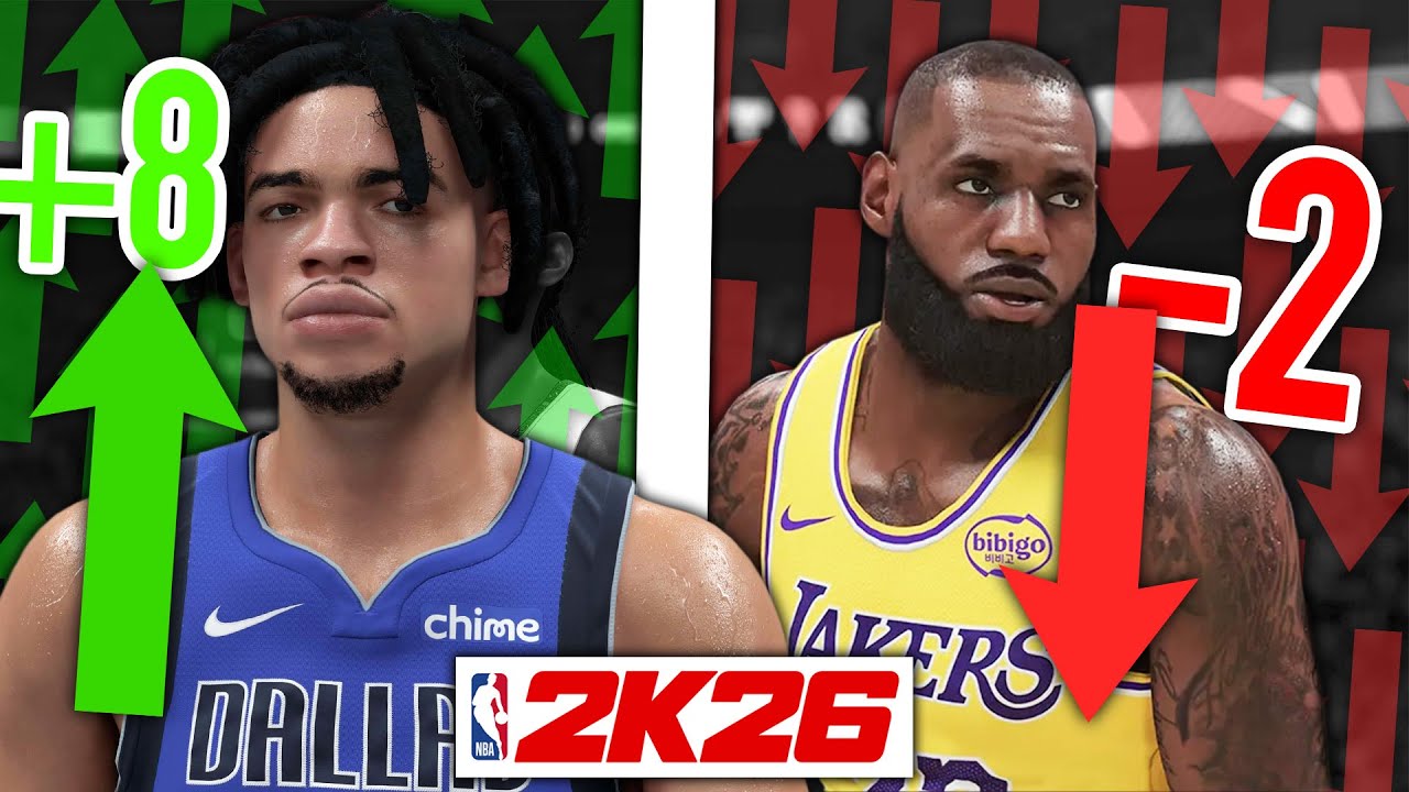Третье обновление состава NBA 2K26 *Самый низкий рейтинг Леброна*