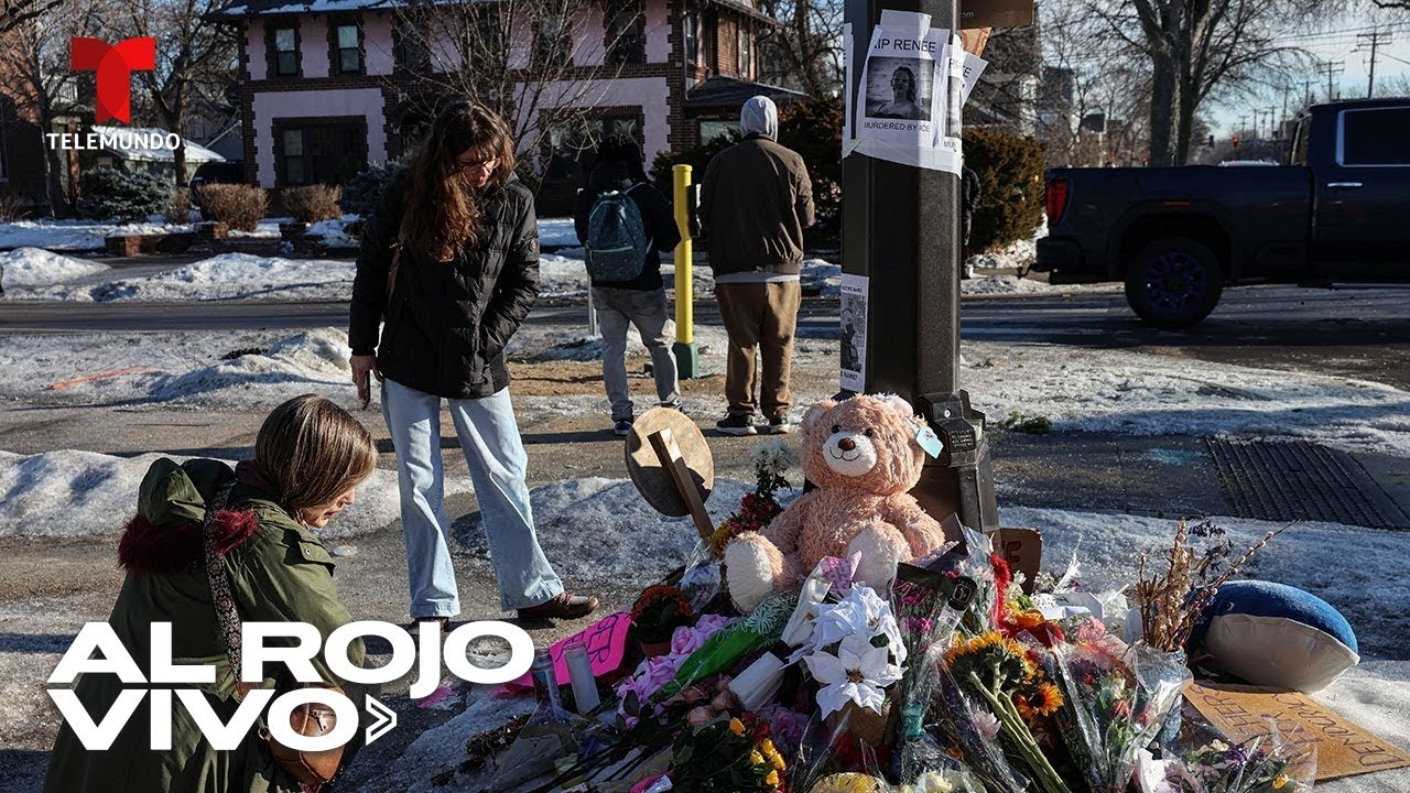 Protestas continúan en Minneapolis tras la muerte de una mujer por un agente de ICE | Al Rojo Vivo