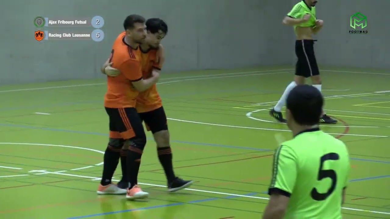 Ajax Fribourg Futsal VS Racing Club Lausanne